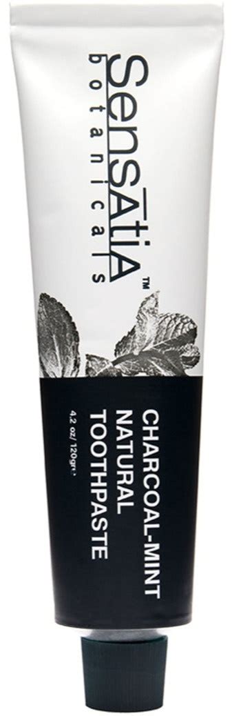 sensatia botanicals Charcoal-mint Natural Toothpaste ingredients (Explained)