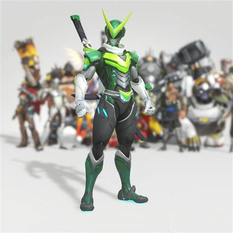 I would hate Genji a lot less if he had the "Power Ranger" skin in the Nexus : r/heroesofthestorm