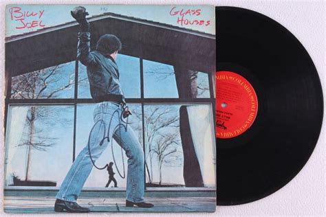 Billy Joel Signed "Glass Houses" Record Album Cover (JSA COA ...