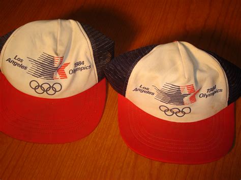 Bone Daddy’s 1984 Los Angeles Summer Olympics Official Caps & Visor Collection Pieces ...