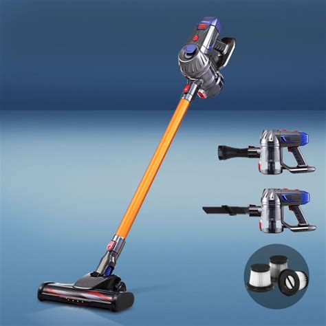 Handheld Vacuum Cleaner Stick Cordless Bagless 2-speed HEPA Filter