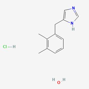 Detomidine hydrochloride monohydrate | C12H17ClN2O | CID 177225 - PubChem