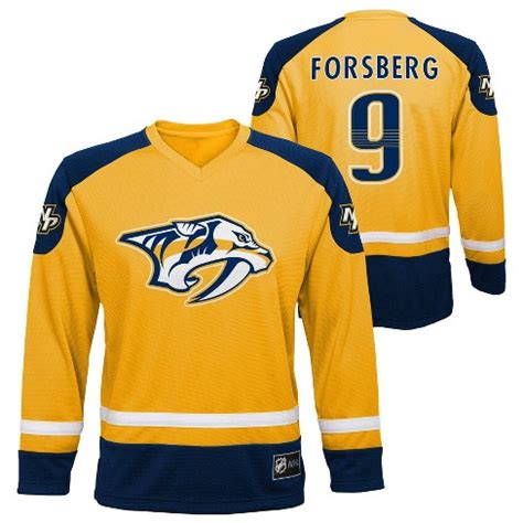 Nhl Nashville Predators Boys' Forsberg Jersey : Target