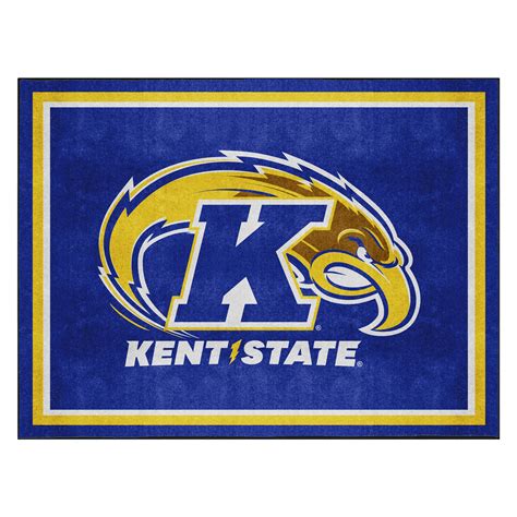 FanMats® 20195 - Kent State University Logo on 8x10 Area Rug - TRUCKiD.com