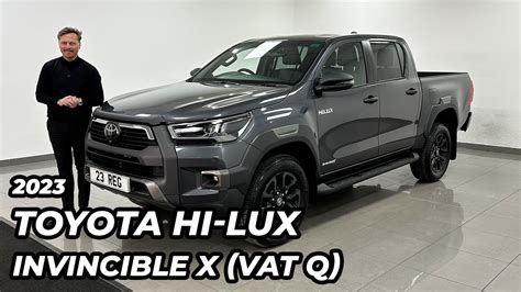 2023 Toyota Hi-Lux 2.8 D-4D Invincible X (VAT Q) - YouTube