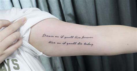 Arm Quote Tattoos | POPSUGAR Smart Living