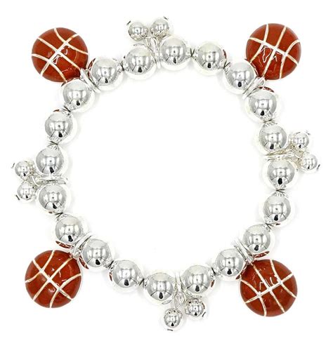 Basketball Charm Bracelet