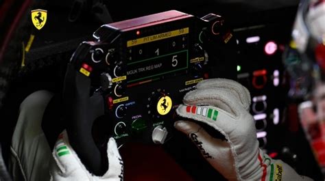 Ferrari Hypercar | Tech Insight: The Ferrari 499P Hypercar Steering Wheel