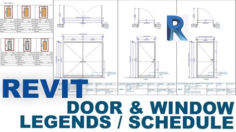 Door Window Legends Schedule Quantities Layout In Revit – Otosection