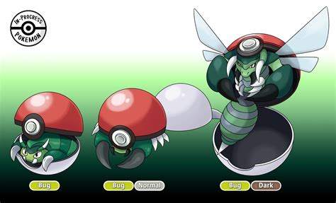 In-Progress Pokemon Evolutions | These Bug-type fakemon were ...