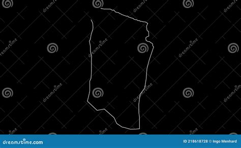 Derna Libya District Map Outline Animation Stock Footage - Video of ...