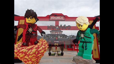 [여행 브이로그] 말레이시아 레고랜드 닌자고 어트렉션! Legoland malaysia ninjago ride - YouTube