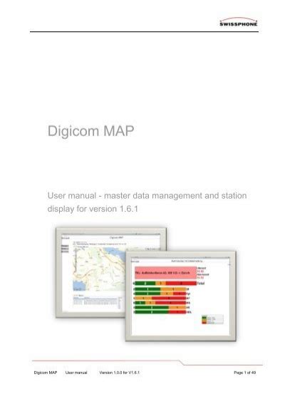 Digicom MAP - Swissphone