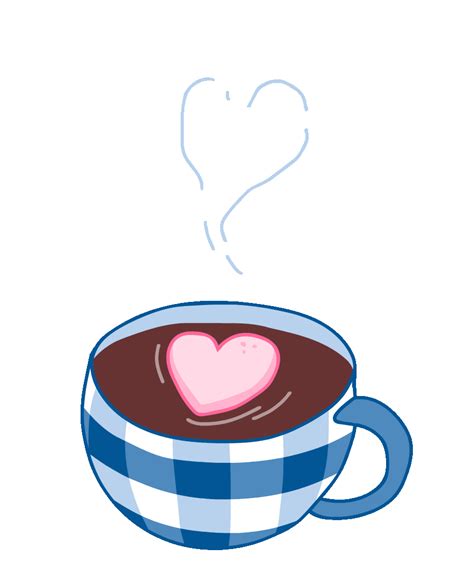 a cup of coffee with a heart in it