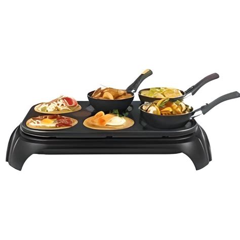 TEFAL Wok Party : Gourmet (6 mini wok) + crépiè… - Achat / Vente wok ...