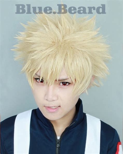 My Hero Academia Anime Bakugo Katsuki Cosplay Wigs - Parvaty.com