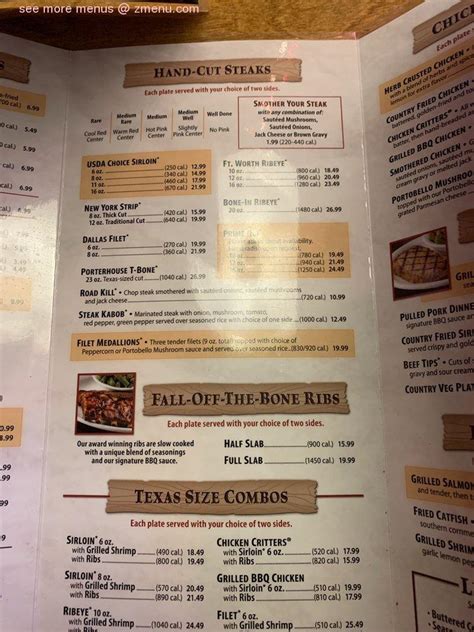 Texas Roadhouse Family Meal Deal Menu - Yetty Tiphani