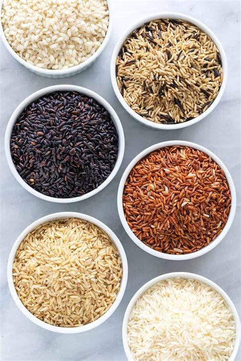 Types of Rice | Rice varieties, Sushi rice, Rice types