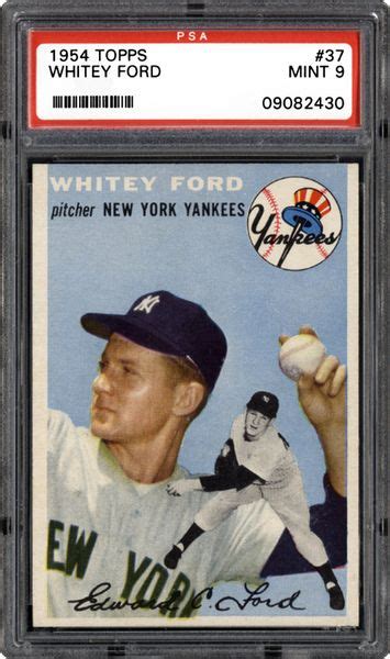 1954 Topps Whitey Ford | PSA CardFacts®