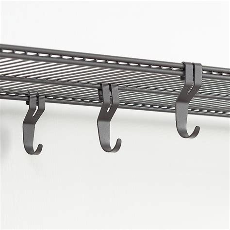 Garage Plus by Elfa Shelf Hooks Pkg/3 | The Container Store