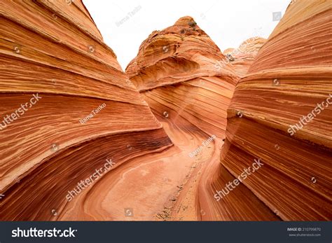 Sandstone Wind Erosion Wave Coyote Butte Stock Photo 210799870 - Shutterstock