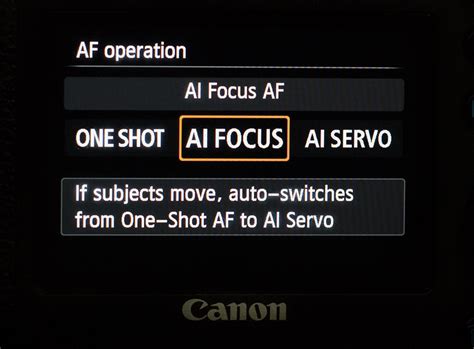 Focusing your camera - Focus modes / AF modes