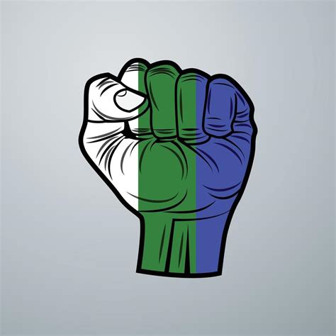 Komi Flag with Hand Design 3481218 Vector Art at Vecteezy