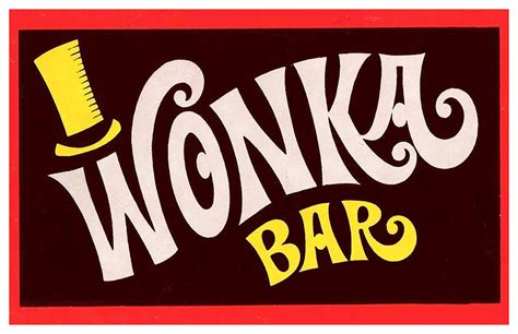 Wonka Bar Printable