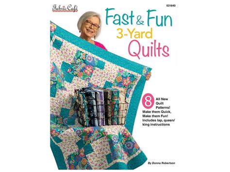 Fabric Cafe Fast & Fun 8 Pattern Books 031840