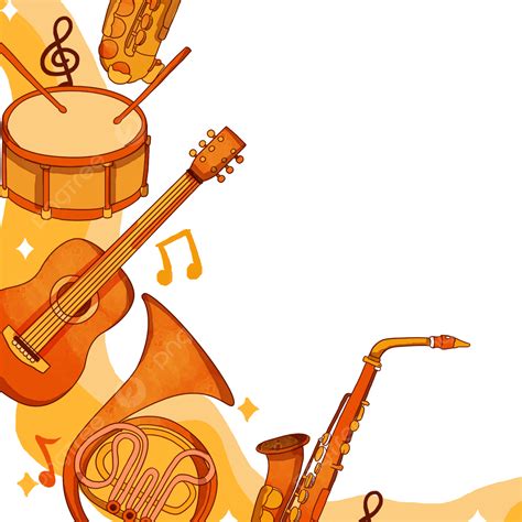 Musical Instrument PNG Image, Musical Instruments Retro Rock Music ...