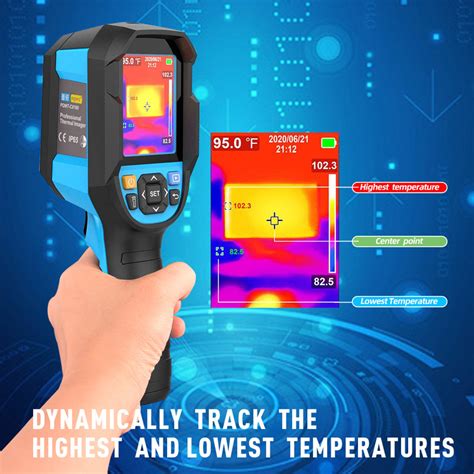 OEM Thermal Imaging Leak Detection Plumbing PQWT CX160 Thermal Infrared Heat Sensor Camera