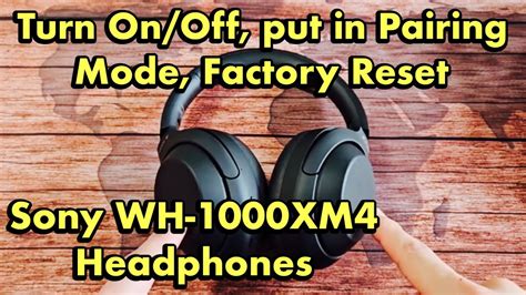 How To Get Sony Headphones Into Pairing Mode Top Sellers ...