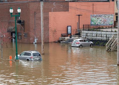 Widespread flooding strikes central Maine following heavy rainfall