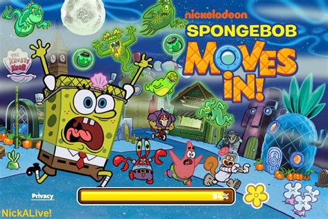 NickALive!: Nickelodeon's Hit Global App "SpongeBob Moves In" Gets A ...