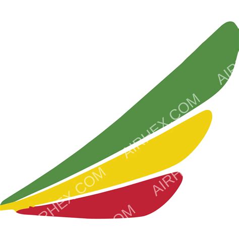 Ethiopian Airlines logo (updated 2024) - Airhex