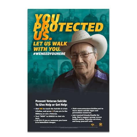 Veterans Poster- Elder | Native Health Resources