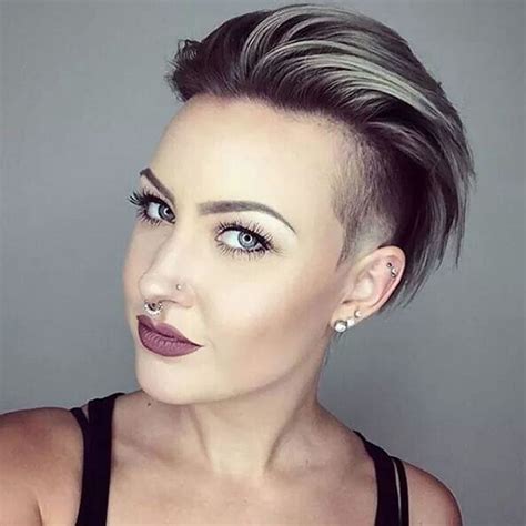 25 Glowing Undercut Short Hairstyles for Women – Page 2 – HAIRSTYLES