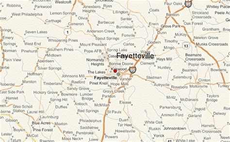 Guide Urbain de Fayetteville