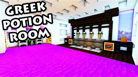 Minecraft - Greek House - How to Build a Potion / Brewing Room - Tutorial #40 - YouTube