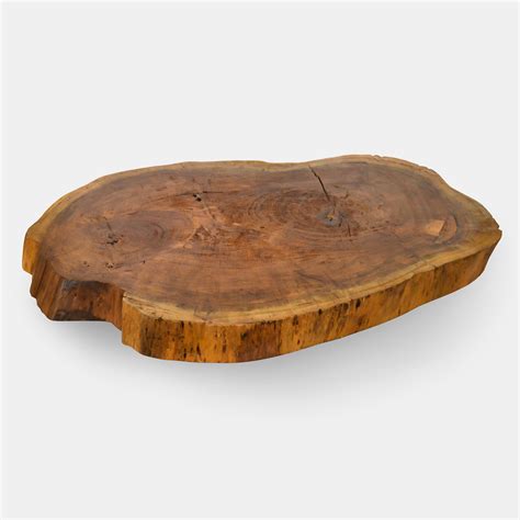 Vinhatico Crosscut Wood Coffee Table | Rotsen Furniture