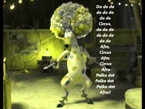 Marty the Zebra - Afro Circus (Lyrics Video) - YouTube