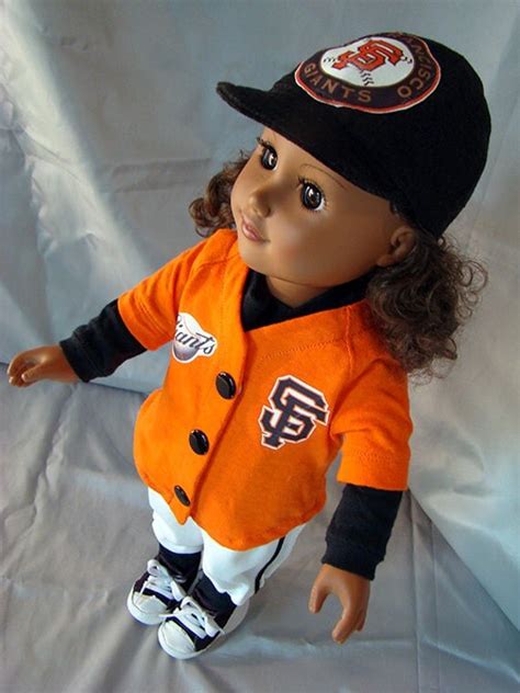 San Francisco Giants Baseball Uniform American Girl and Boy