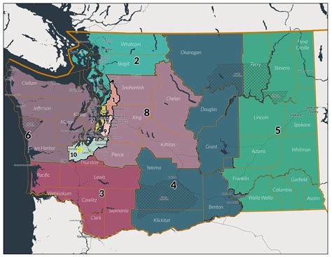 Washington State Legislature Map - Holli Latrina