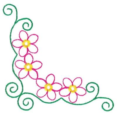 simple flower border clipart 10 free Cliparts | Download images on Clipground 2024