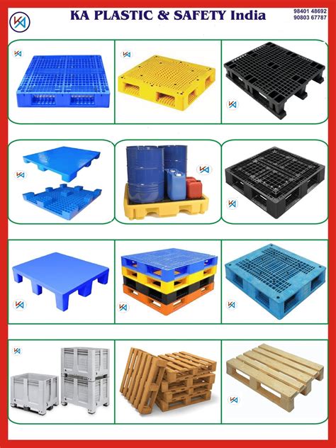 Reversible Plastic Pallets, For Material Handling, Capacity: Static Capacity : 10,000 Kg, Rs ...