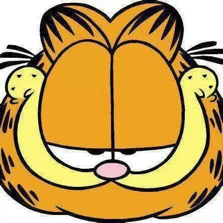 Garfield Face Svg