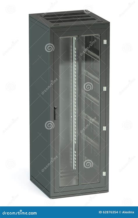 Server rack stock illustration. Illustration of datacenter - 62876354