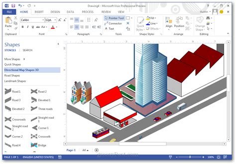 Create Floor Plan In Visio 2007 | Review Home Decor