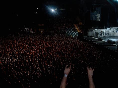 Iron Maiden Final Frontier crowd from above. The only live show I've ever seen, and I doubt much ...