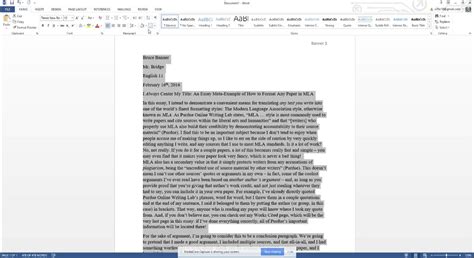 √無料でダウンロード！ mla format double spaced essay example 220911 - Bestpixtajputdd